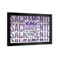 thumbnail image 1 of Sacramento Kings City Ready-To-Hang Black Framed Wall Mirror, 1 of 4