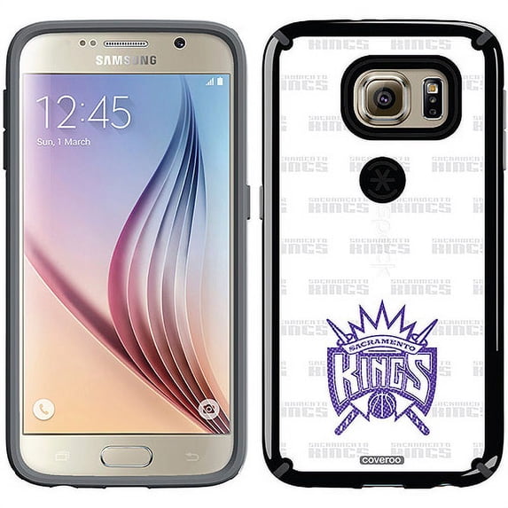 Sacramento Kings Repeating Design on Samsung Galaxy S6 CandyShell Case by Speck