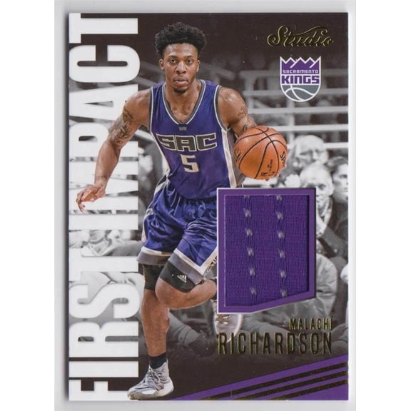 Sacramento Kings Studio First Impact Relics #19 NBA Basketball Card Near Mint Sacramento Kings NBA Basketball Trading Card