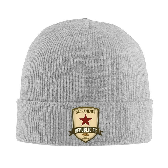 Sacramento Republic Fc Knitted Winter Beanie Warm Acrylic Hat