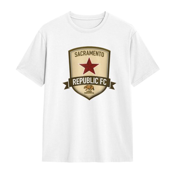 Sacramento Republic Fc T-Shirt Casual Tee Shirts For Men Women