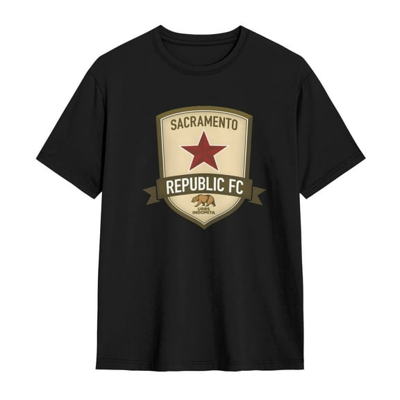 Sacramento Republic Fc T-Shirt Casual Tee Shirts For Men Women