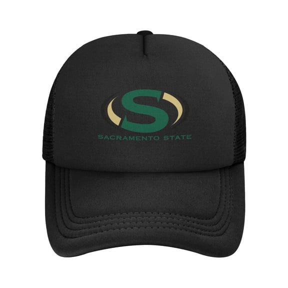 Sacramento State Hor-Nets Solid Color Lightweight Adult Mesh Baseball Cap