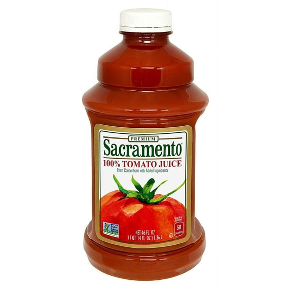 Sacramento Tomato Juice, 46 oz Plastic Bottle
