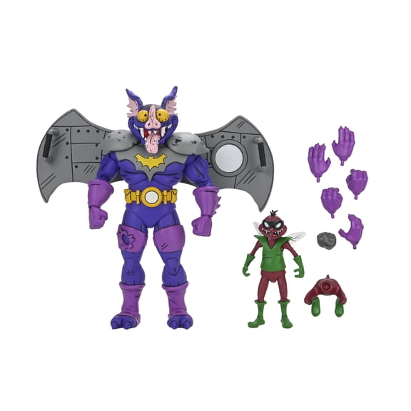 Teenage Mutant Ninja Turtles - Archie Comics Wingnut with Screwloose 7" Scale Action Figure