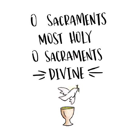 Salutare Stationery Sacraments Greeting Card - For Confirmation & Holy Communion, 4"x6", Recycled Paper