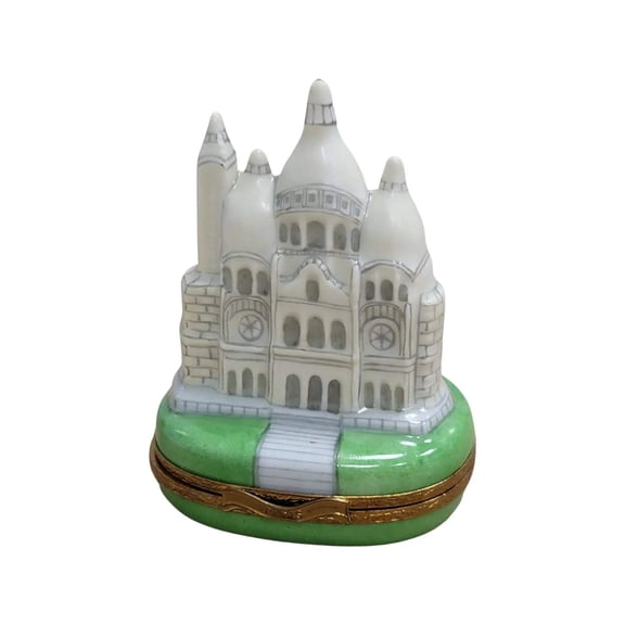 Sacre Coeur France French Basilica Limoges Box Figurine Limoges Box Porcelain Figurine