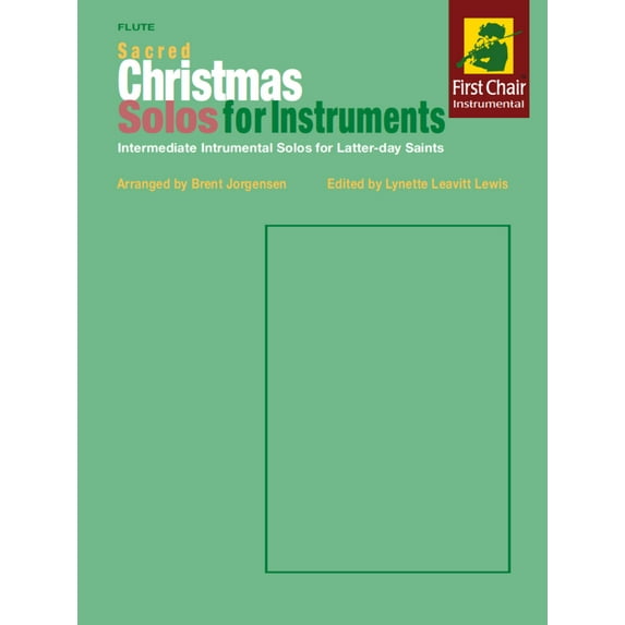Sacred Christmas Solos for Instruments Flute
