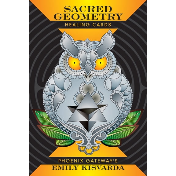 Sacred Geometry Healing Cards: (Oracle Kit Box Set with 49 Cards and Guide Book), (Paperback)