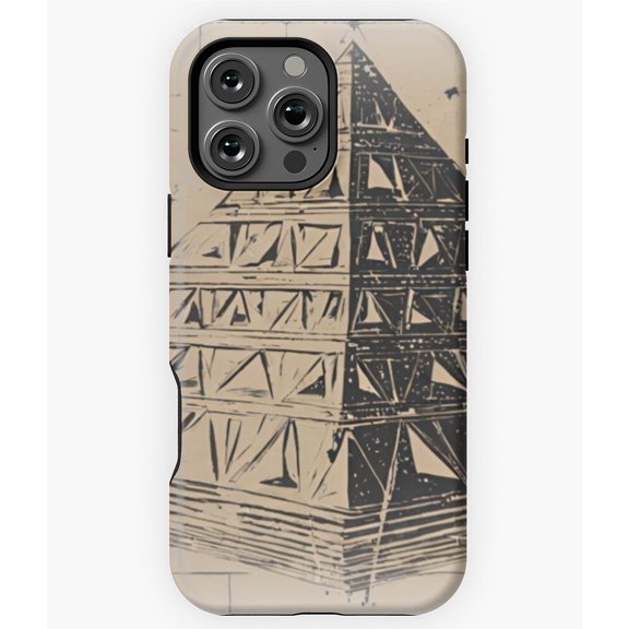Sacred Geometry Pyramid Priceless M4011 Phone Case for iPhone 17 16 15 14 13 12 11 Pro Max