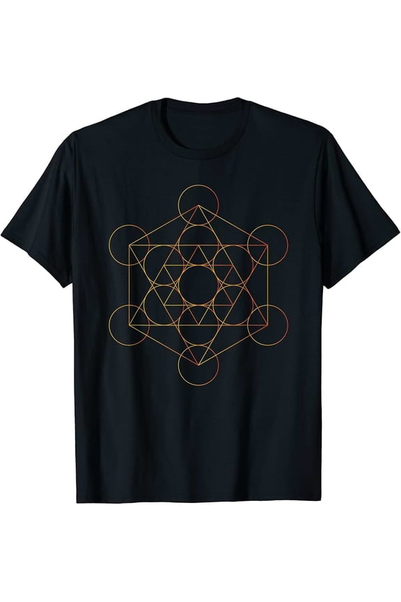 Sacred Geometry Star of David Mantra Spiritual Yantra T-Shirt