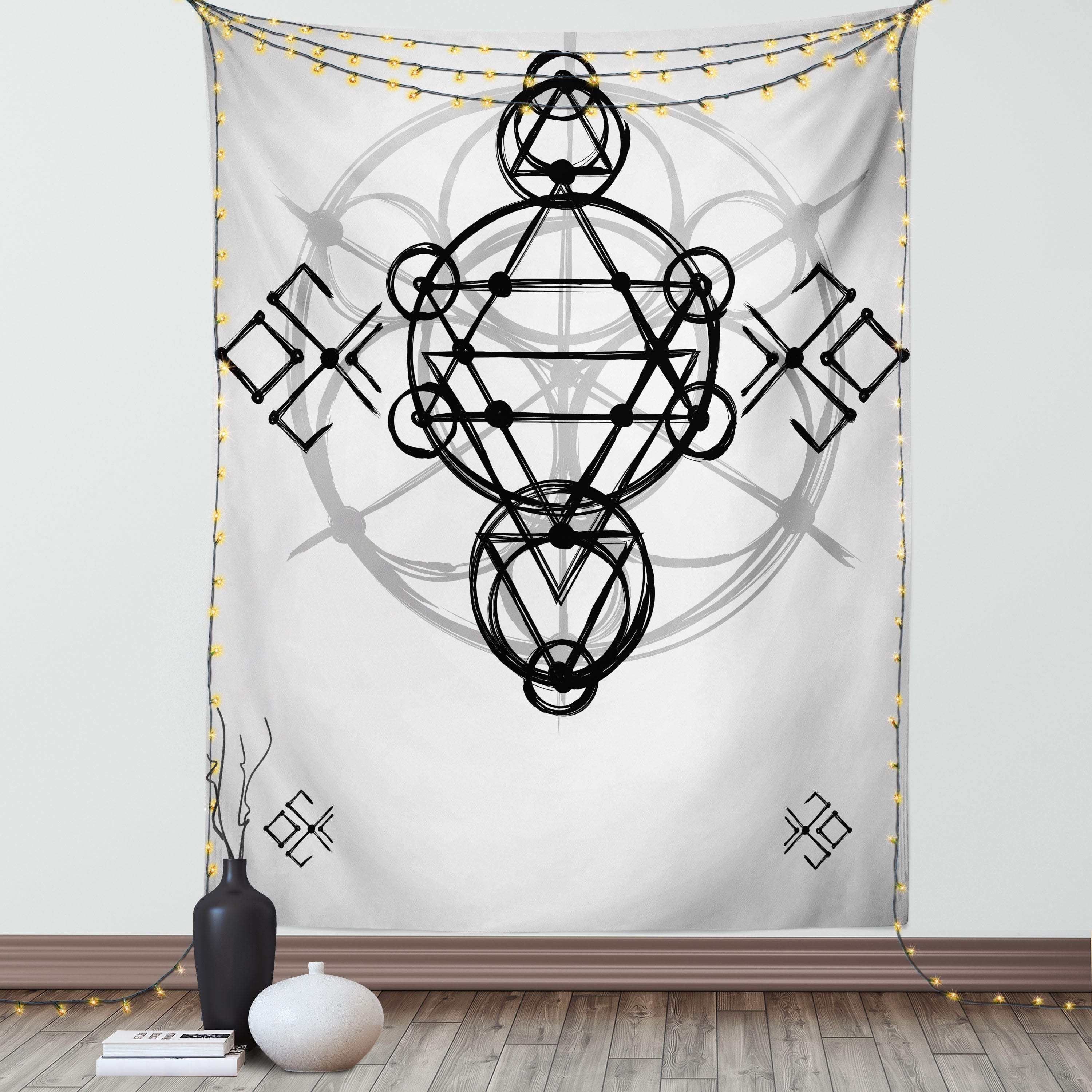 Sacred geometry tapestry hotsell