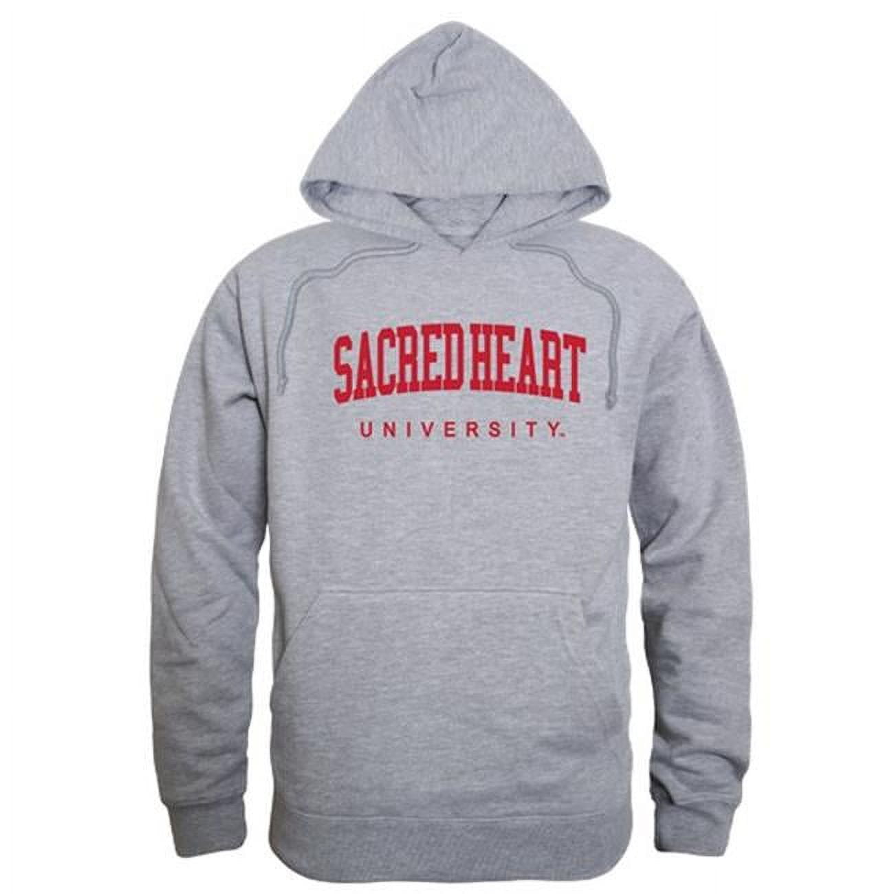 Sacred Heart University Game Day Hoodie Heather Grey Medium