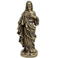 thumbnail image 1 of Sacred Heart of Jesus Christ Lord Catholic Christian Religious Gift 10 Inch Bronze Toned Statue Figurine Decoration, 1 of 5