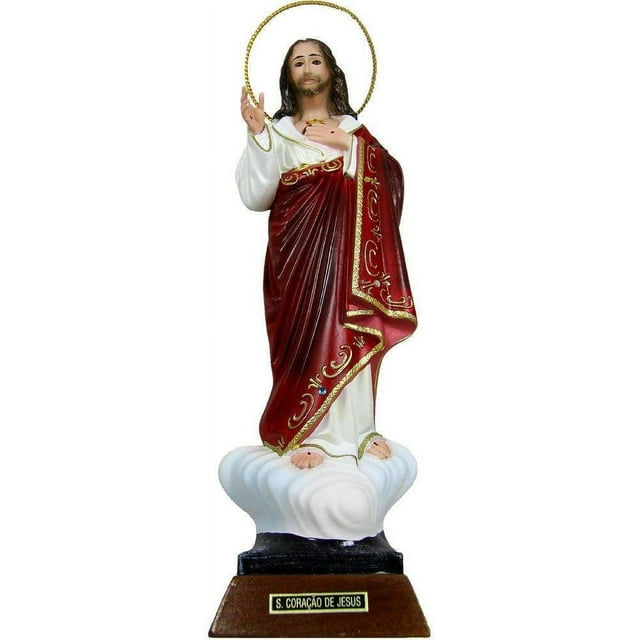 Sacred Heart of Jesus Religious Statue Made in Portugal