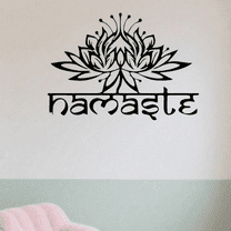 Sacred Lotus & Hands Metal Wall Art -Weather-Resistant Spiritual Decor for Meditation Garden or Yoga Studio with Sanskrit Verse, Suitable for ChristmasThanksgiving, Valentine's Day Gifts