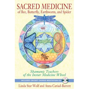 Pre-Owned Sacred Medicine of Bee, Butterfly, Earthworm, and Spider: Shamanic Teachers of the Instar Medicine Wheel [With CD (Audio)] (Paperback) 1591431492 9781591431497