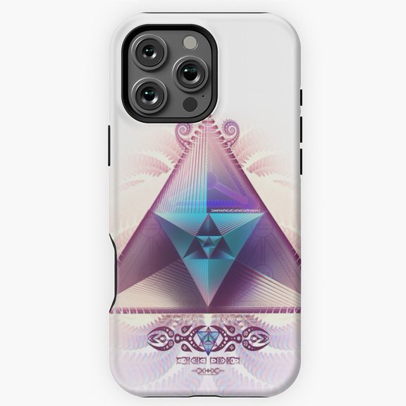 Sacred Prism Universal Transmissions Phone Case for iPhone 16 15 14 13 12 11 Pro Max