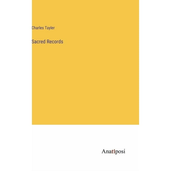Sacred Records (Hardcover)