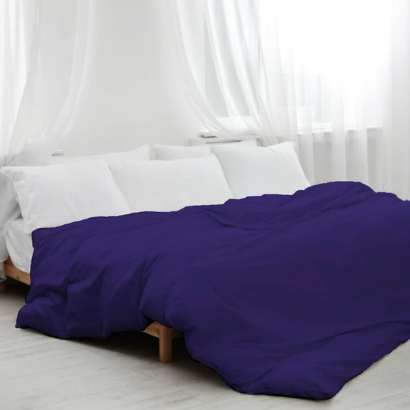 Sacred Thread Bamboo Duvet Cover - Silky Soft, Vibrant, Fade Resistant Colors, Durable Zipper