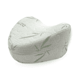 thumbnail image 1 of Sacred Thread Memory Foam Knee Pillow for Side Sleepers, Leg Pillow for Side Sleeping with Rayon Derived from Bamboo Cover, Knee Cushions for Sleeping (Heart) (White), 1 of 8