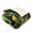 thumbnail image 1 of Sacred Thread Sherpa Fleece Blanket, Soft and Cozy Queen Blanket, Plush Blanket for Sofas & Beds, 1 of 8