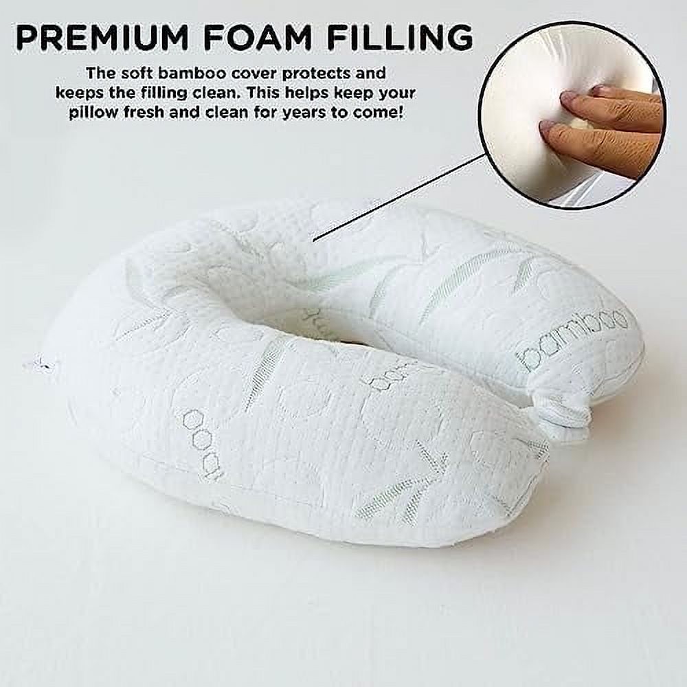 Sacred Thread Travel Pillow Head and Neck Support Pillow for