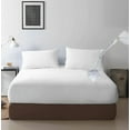 thumbnail image 1 of Sacred Thread Waterproof Mattress Protector - 100% Cotton - Breathable, Noiseless, Deep Pockets, 1 of 10