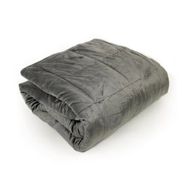 Free Shipping LUNA Kids Weighted Blanket Individual Use 10 lbs 41x60 Twin Size Bed Dark Grey Walmart