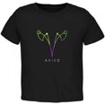 thumbnail image 1 of Sacred Zodiac Aries Toddler T Shirt Black 2T, 1 of 1