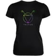 thumbnail image 1 of Sacred Zodiac Taurus Juniors Soft T Shirt Black X-LG, 1 of 1