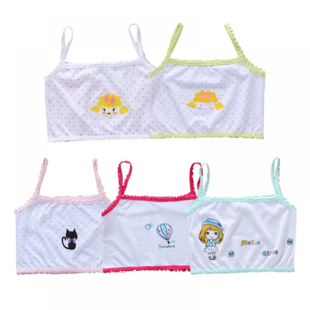 3 Pcs/lot Bra For Girls 8-16t Teenagers Lingerie Breathable Top
