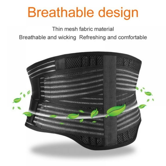 Sacredtree Lumbar Waist Support Belt Strong Lower Back Brace Support Corset Belt Waist Trainer Sweat Slim Belt For Sports Pain Relief New
