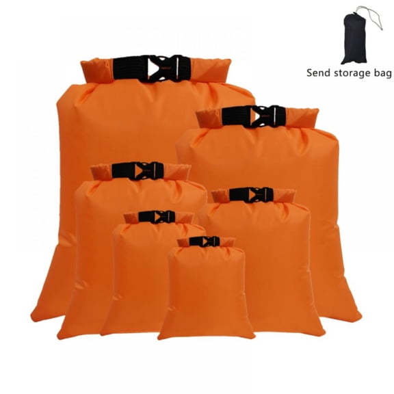 Sacredtree Waterproof Dry Bag Pack Sack for Swimming Rafting Kayaking River Trekking Floating Sailing Canoing Boating Water Resistance 1.5L 2.5L 3L 3.5L 5L 8L 6PCS