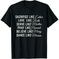 thumbnail image 1 of Sacrifice Like Esther Love Like Ruth - Christian Faith Jesus T-Shirt, 1 of 4