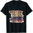 thumbnail image 1 of Sacrifice like Esther Love Like Ruth Serve Like Martha T-Shirt Black Small, 1 of 4