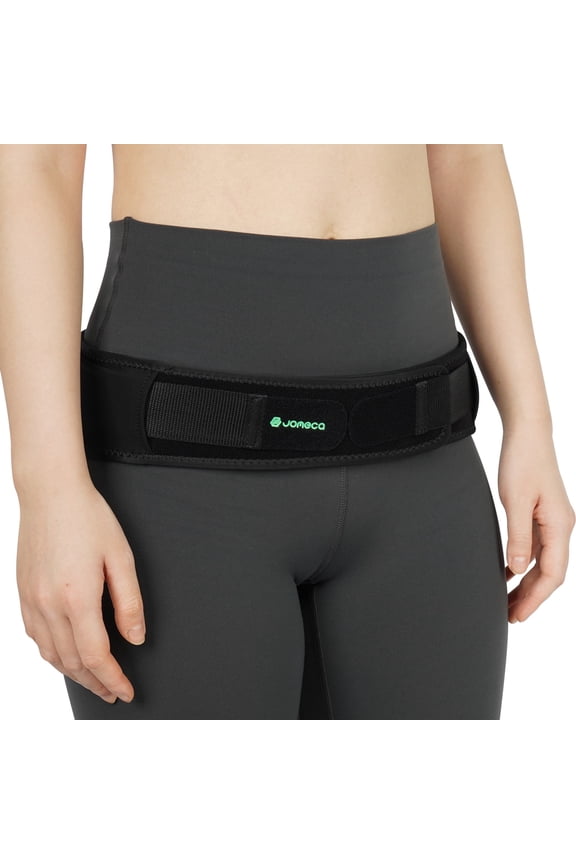 Sacroiliac SI Joint Hip Belt for Women and Men - Adjustable Compression Pelvic Belt Support Hip Brace for SI Joint Dysfunction, Sciatica, Lower Back, Hip Pain