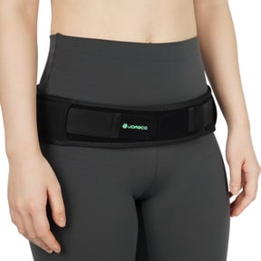Sacroiliac SI Joint Hip Belt for Women and Men - Adjustable Compression Pelvic Belt Support Hip Brace for SI Joint Dysfunction, Sciatica, Lower Back, Hip Pain