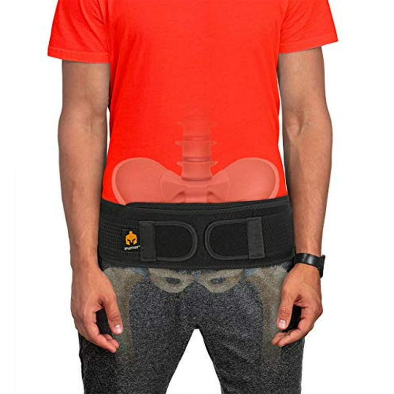 Sacroiliac Si Hip Belt by Sparthos - Relief from Si Joint, Sciatica,  Pelvis, Lower Back Pain - Support Brace for Women and Men - for Sacral  Nerve, Hip Loc Tilt Up Belts