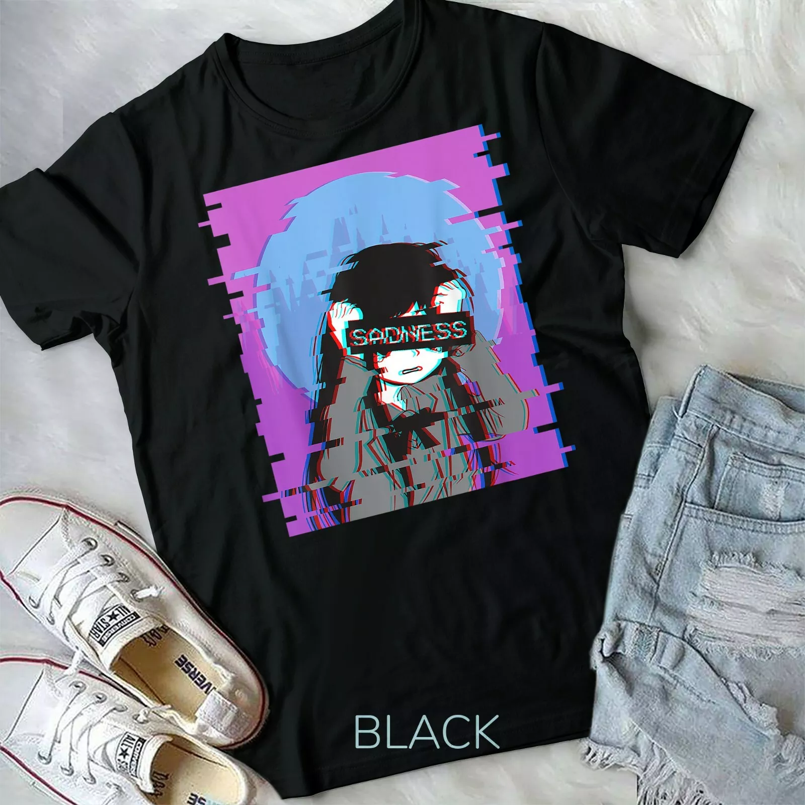 Sad Girl T-Shirt (Unisex) main image 0