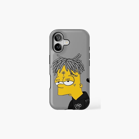 Sad Bart Cartoon Funny Meme Inspired Artwork Universal Phone Case for iPhone 11–17 Pro Max