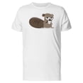 thumbnail image 1 of Sad Beaver Cartoon Tee Men's -Image by Shutterstock, 1 of 2