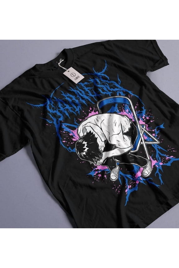 Sad Boys Club Shirt, Anime Aesthetic Sweatshirt, Goth Hoodie, Gothic, Sad, Black, Anime Streetwear, Japanese Shirt, Anime Gift, Unisex