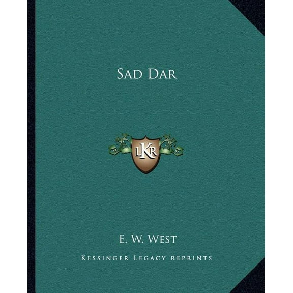 Sad Dar (Paperback)