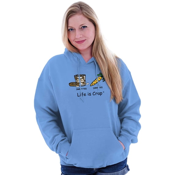 Sad Diet Food Want Ice Cream Adult Hoodie Sweatshirt Women Men Brisco Brands M