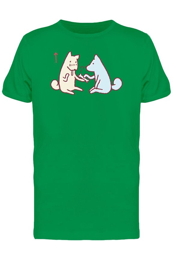 Sad Dog And Bone Toy Tee Men's -Image by Shutterstock