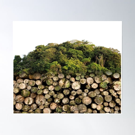 Sad Forest Poster Wall Art, Modern Wall Decor, 16x24 UNFRAMED
