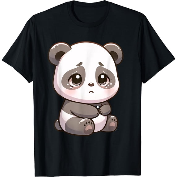 Sad Panda Bear Animal Classic Theme Everyday Message Retro Theme Bold ...
