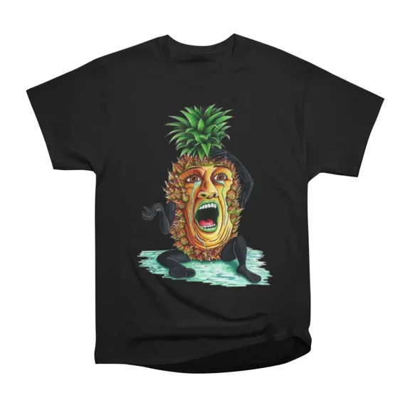 Sad Pineapple T-Shirt Tee Gift For Him Merch For Her Apparel For Friend