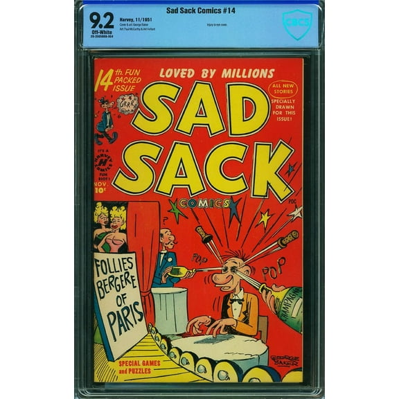 Sad Sack Comics #14 - CBCS 9.2 Comic Book